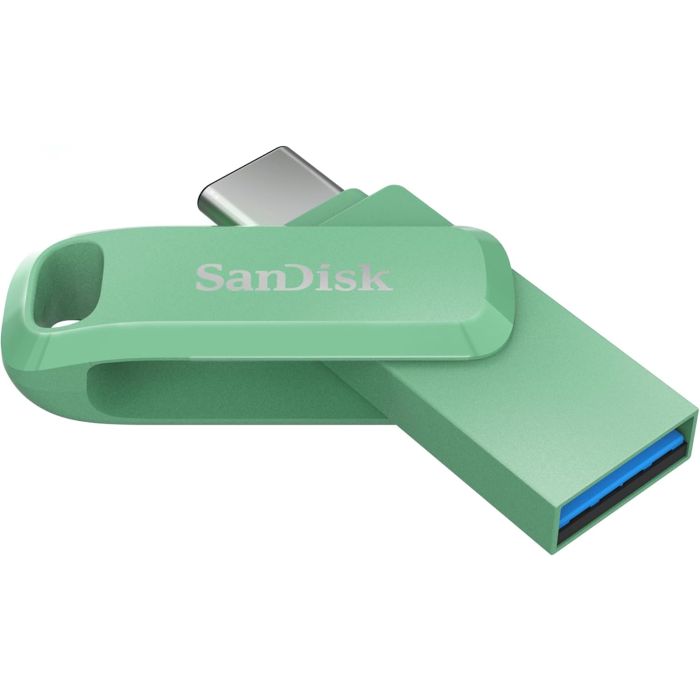 SanDisk 256GB Ultra Dual Drive Go USB-C/A 3.2 USB ključ (zelen)