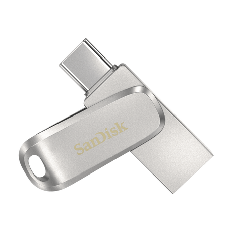 SanDisk Ultra Dual Drive Luxe USB Type-C 512GB 400MB/s USB 3.2 Gen 1, srebrn