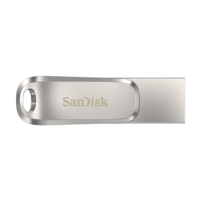 SanDisk Ultra Dual Drive Luxe USB Type-C 256GB 400MB/s USB 3.2 Gen 1, srebrn