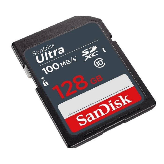 SanDisk Ultra 128GB SDXC spominska kartica 100MB/s