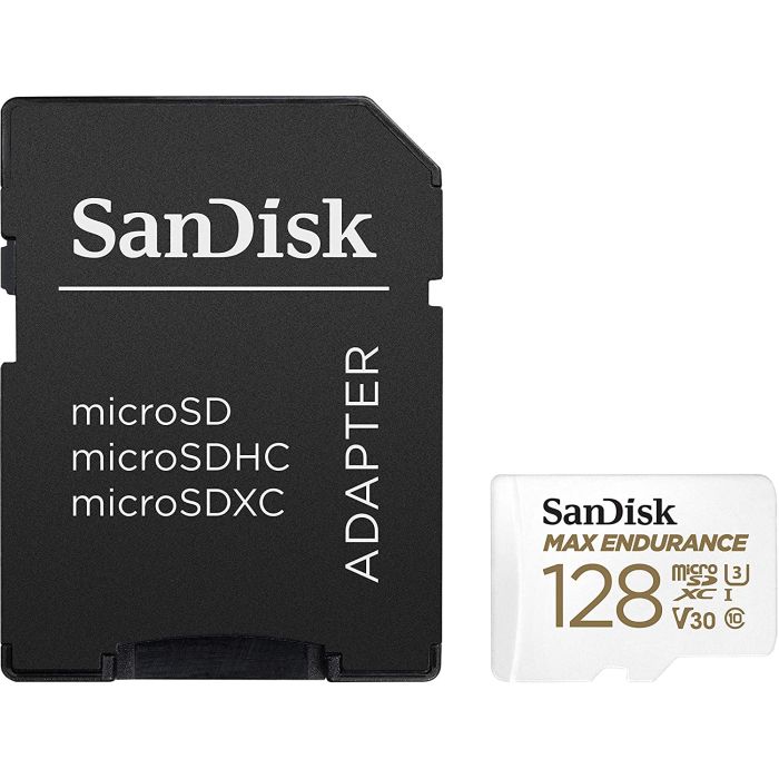 SanDisk MAX ENDURANCE microSDXC 128GB + SD Adapter