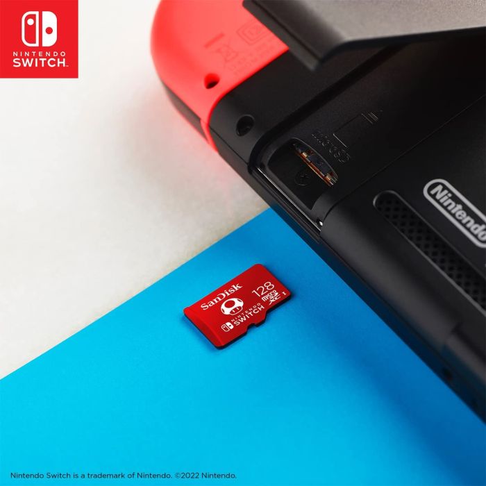 SanDisk 128GB microSDXC UHS-I spominska kartica za Nintendo Switch