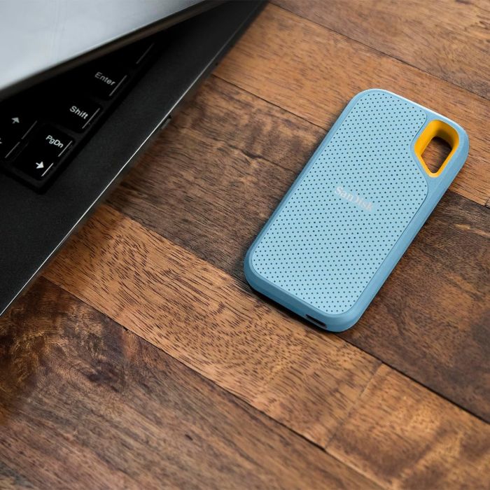 SanDisk Extreme 1TB Portable SSD 1050/1000 MB/s USB 3.2 Gen 2- modra