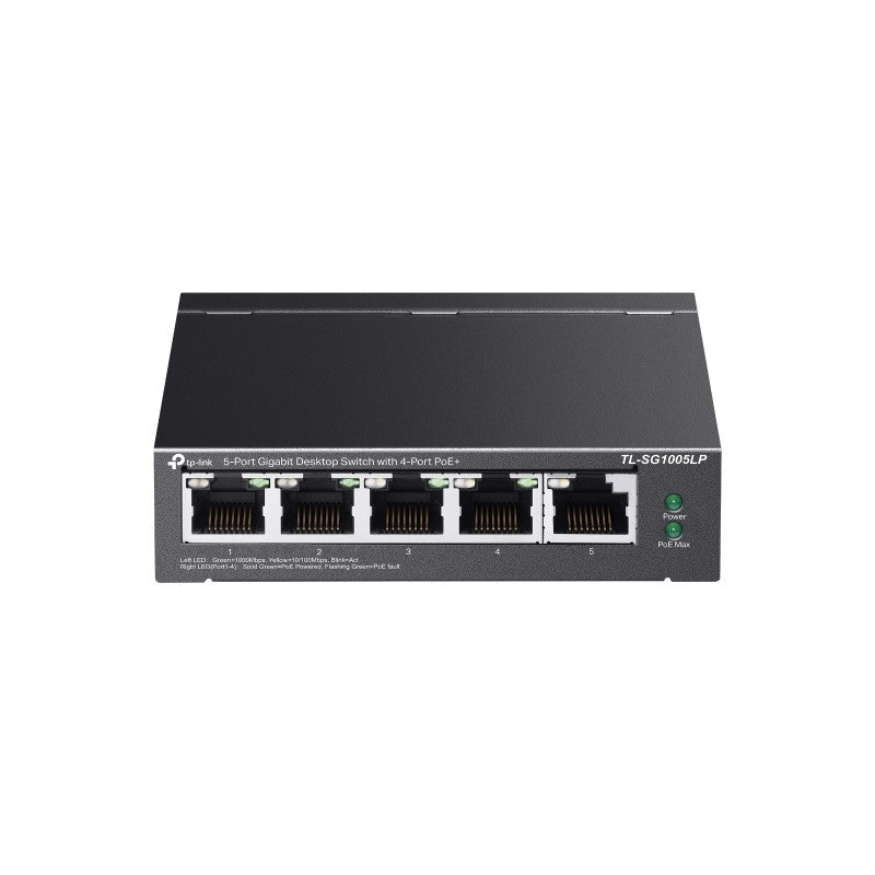 TP-LINK 5-Port Gigabit desktop switch stikalo z 4-Port PoE+
