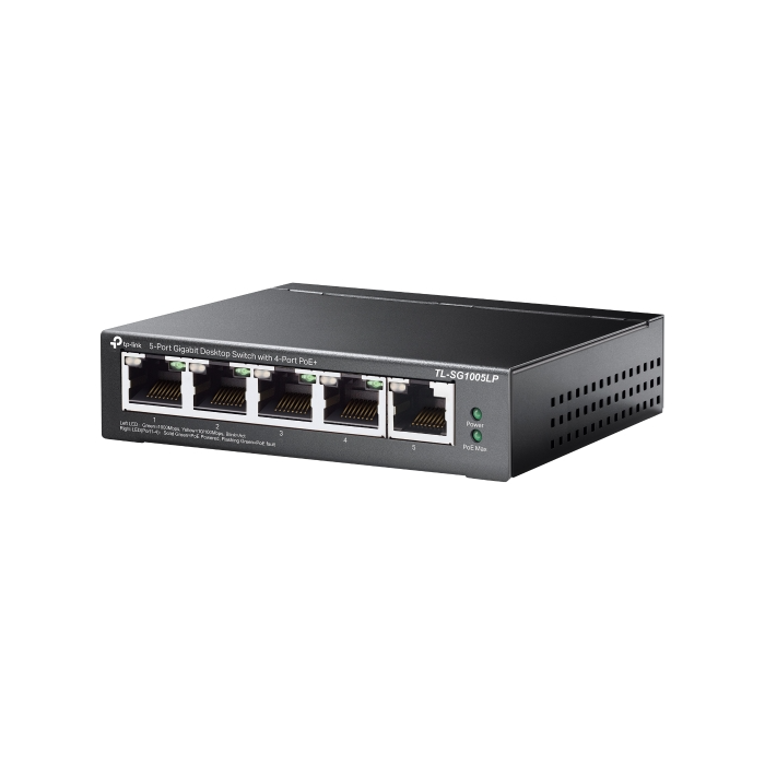 TP-LINK 5-Port Gigabit desktop switch stikalo z 4-Port PoE+