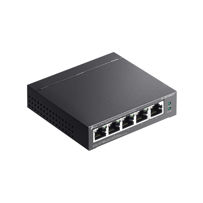 TP-LINK 5-Port Gigabit desktop switch stikalo z 4-Port PoE+