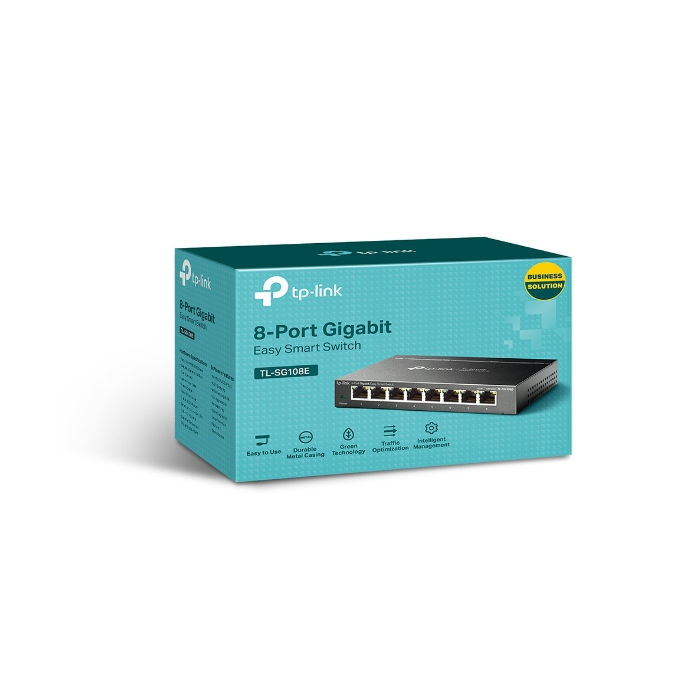 TP-LINK TL-SG108E 8-port Gigabit Easy Smart switch