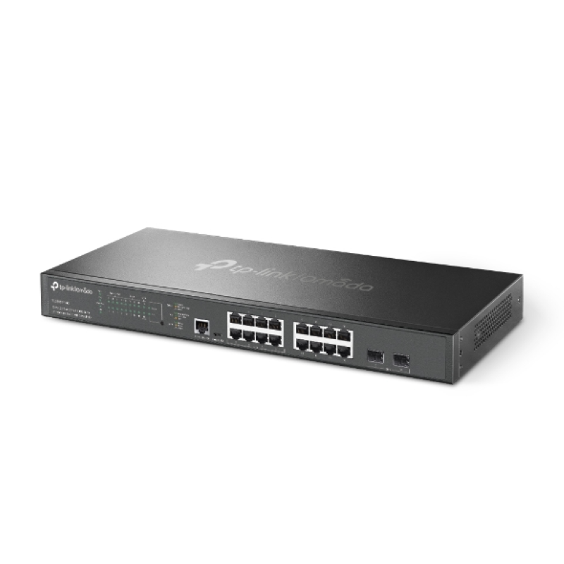 TP-LINK 16-Port 2.5G in 2-Port 10GE SFP+ L2+ Managed switch / stikalo z 8-Port PoE+