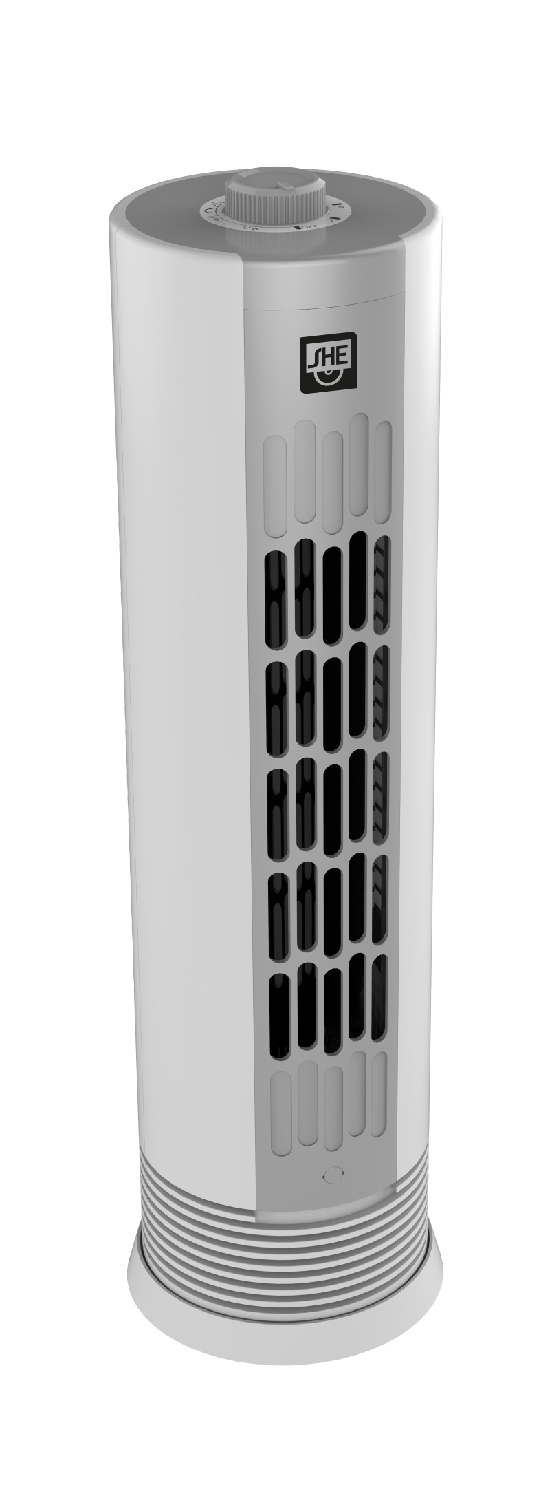 SHE Ventilator z mini stolpom 39cm bel