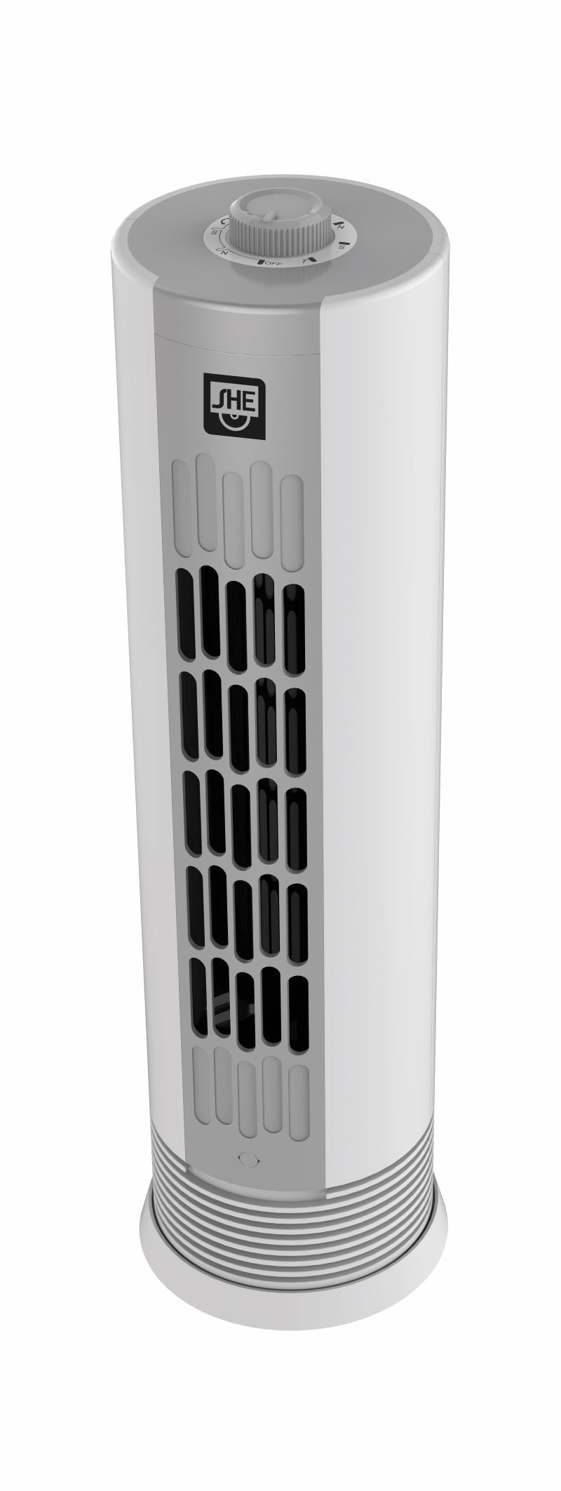 SHE Ventilator z mini stolpom 39cm bel