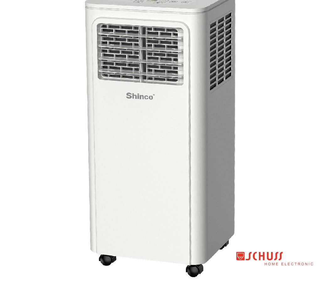 SHE SHINCO prenosna klimatska naprava 7000 BTU z vključenim tesnilom za okno