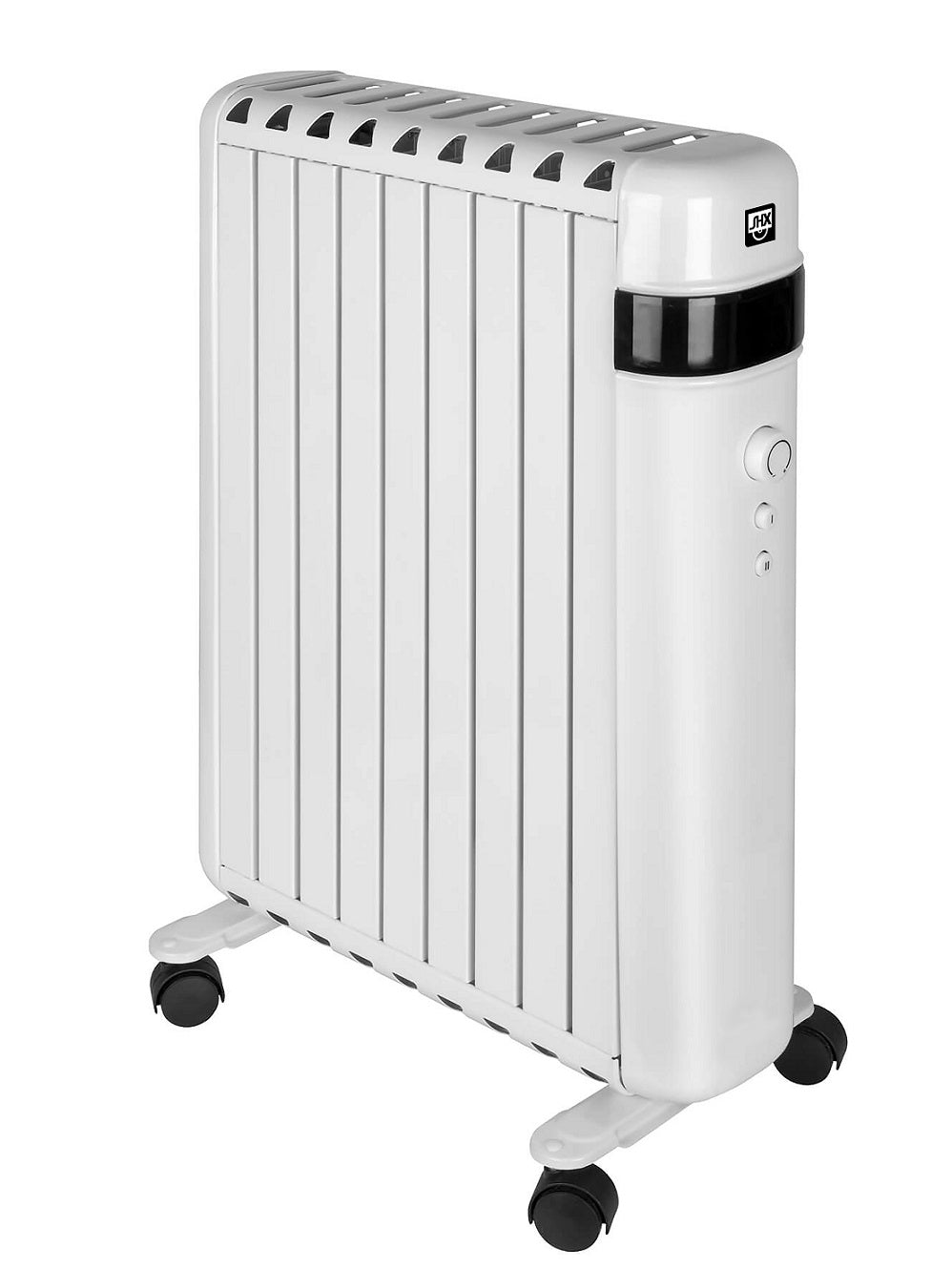 SHE brezoljni Radiator z zaščito pred pregrevanjem 9 reber 2000 W