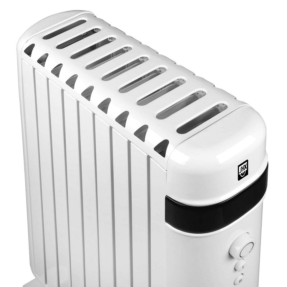 SHE brezoljni Radiator z zaščito pred pregrevanjem 9 reber 2000 W