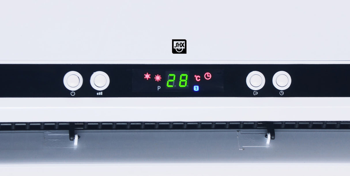 SHX PTC ventilatorski grelnik za montažo na steno 2000W