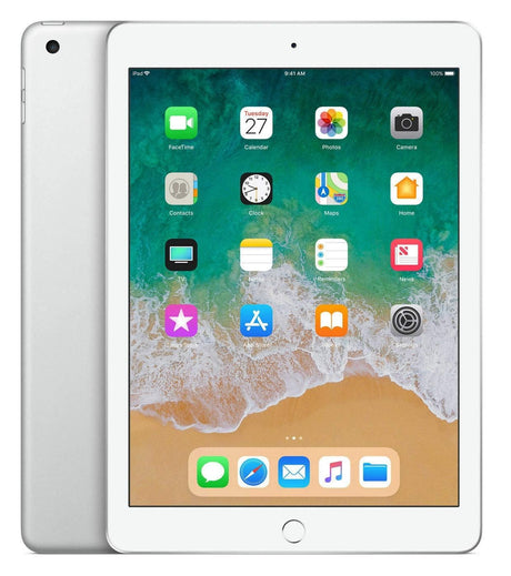 Obnovljen iPad 2018 9.7, 32GB, Razred A, WiFi + Cellular, Silver