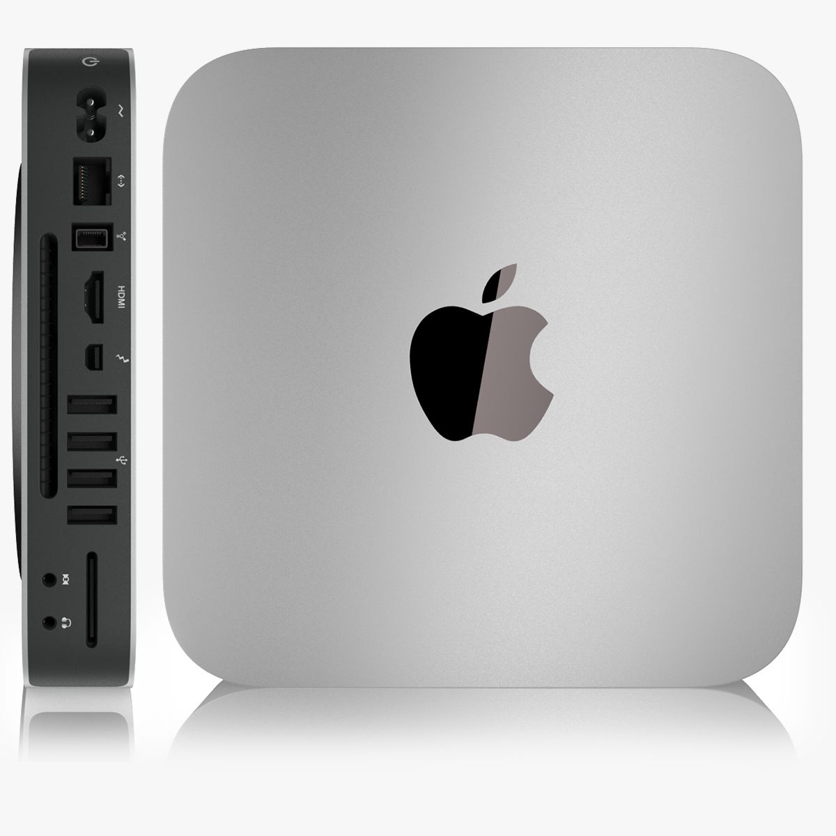Obnovljen Mac Mini, i5, 4GB, 500GB HDD, Razred A+, Silver