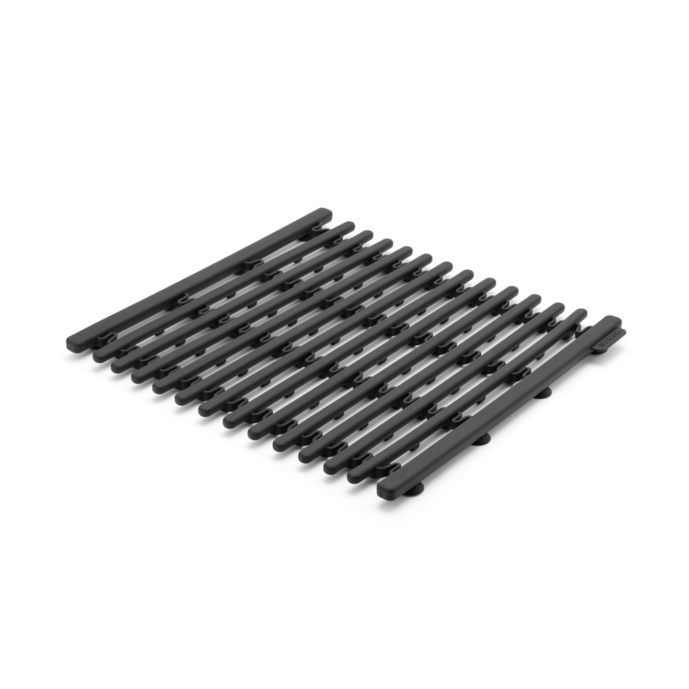 Brabantia silikonska podloga za umivalnik, temno siva