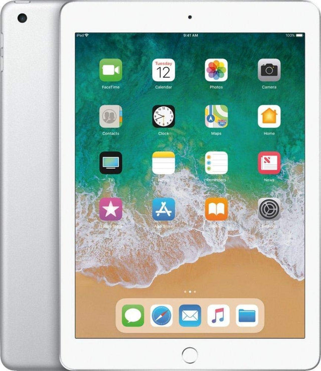 Obnovljen iPad 2017 9.7, 32GB, Razred A, WiFi + Cellular, Silver