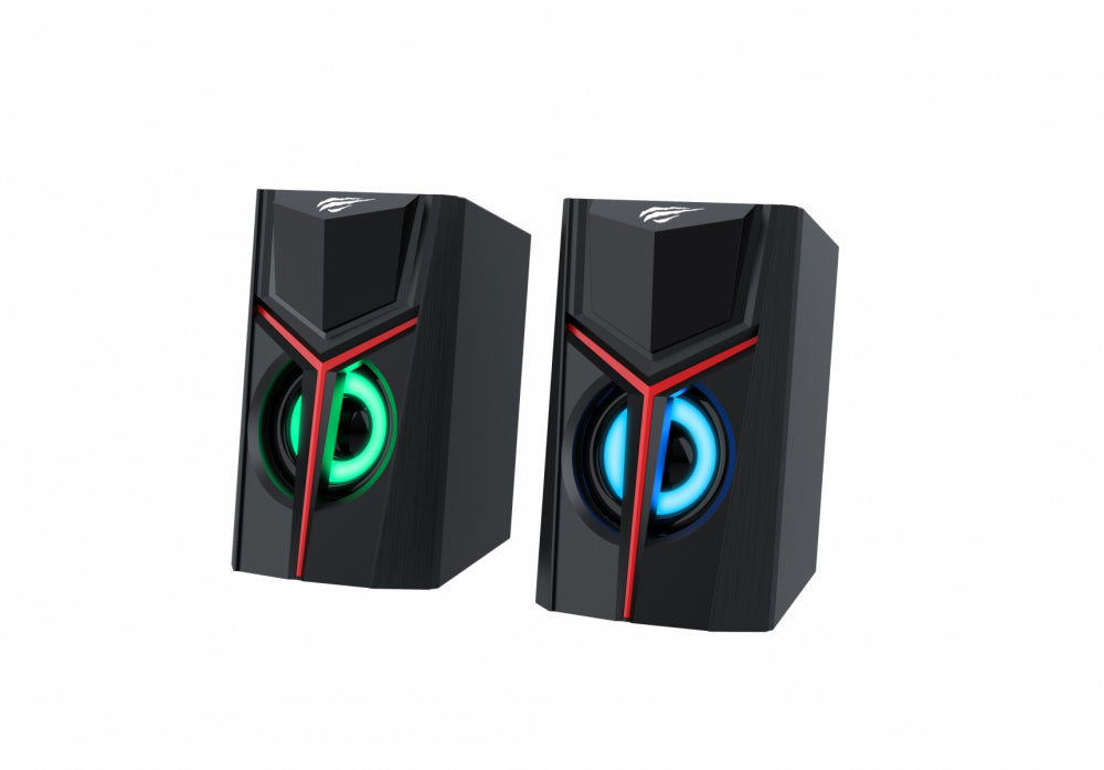 HAVIT Gamenote računalniški zvočniki z LED osvetlitvijo SK206