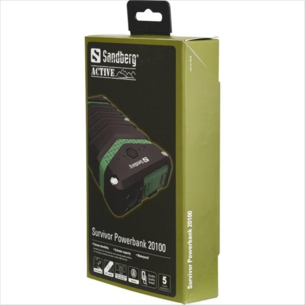 Sandberg Survivor Powerbank 20100 prenosna baterija