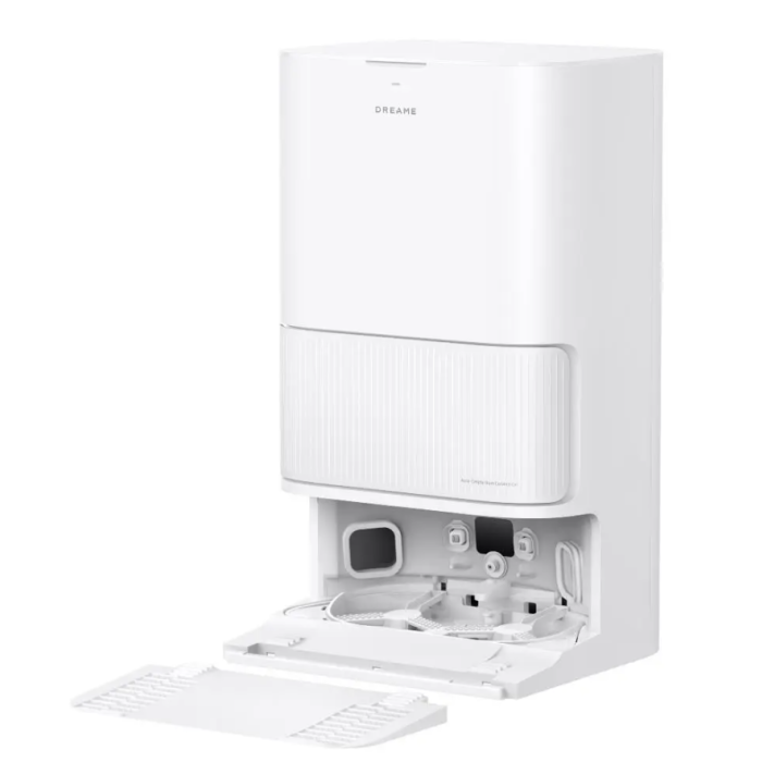 Dreame L40 Ultra AE robotski sesalnik s samočistilno postajo, bel