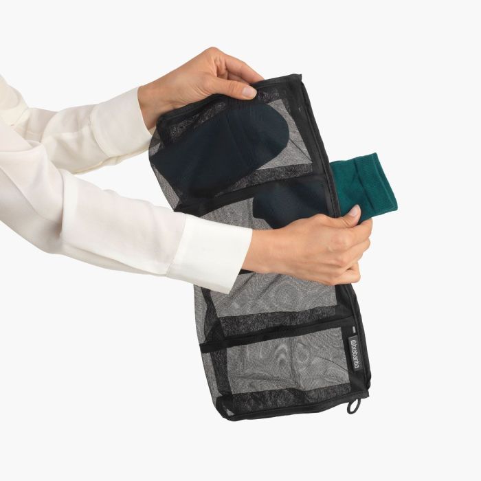 Brabantia vrečka z pranje nogavic črna