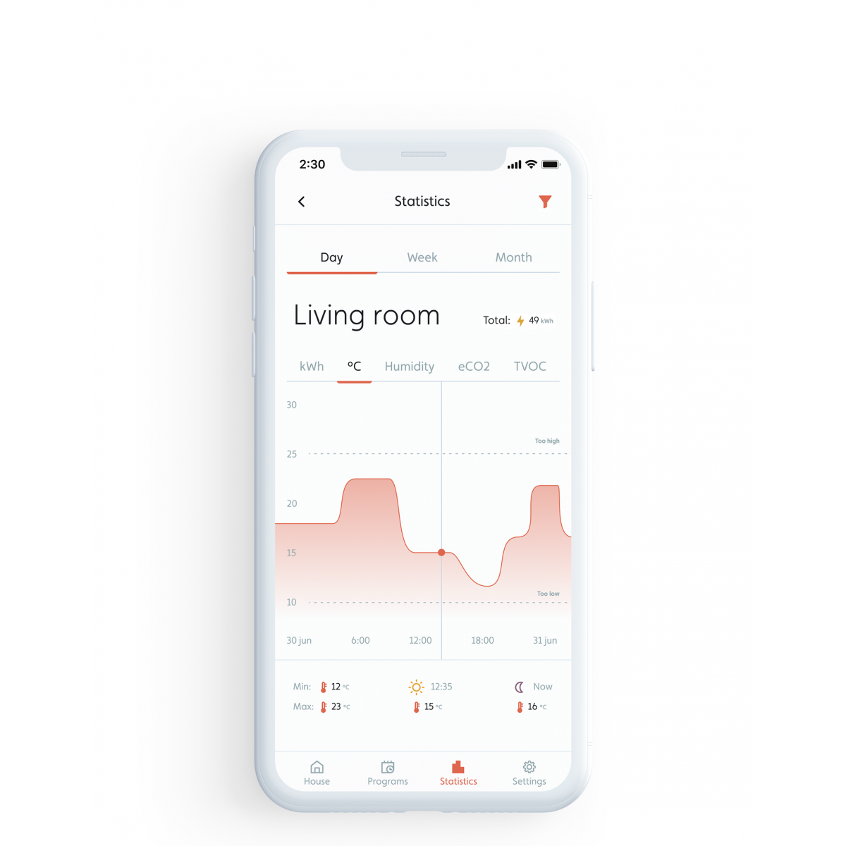 MILL panelni konvekcijski radiator Wi-Fi 1000W steklo GL1000WIFI3
