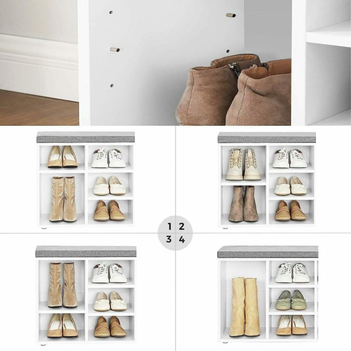 VASAGLE klop za čevlje 104 x 30 x 48cm