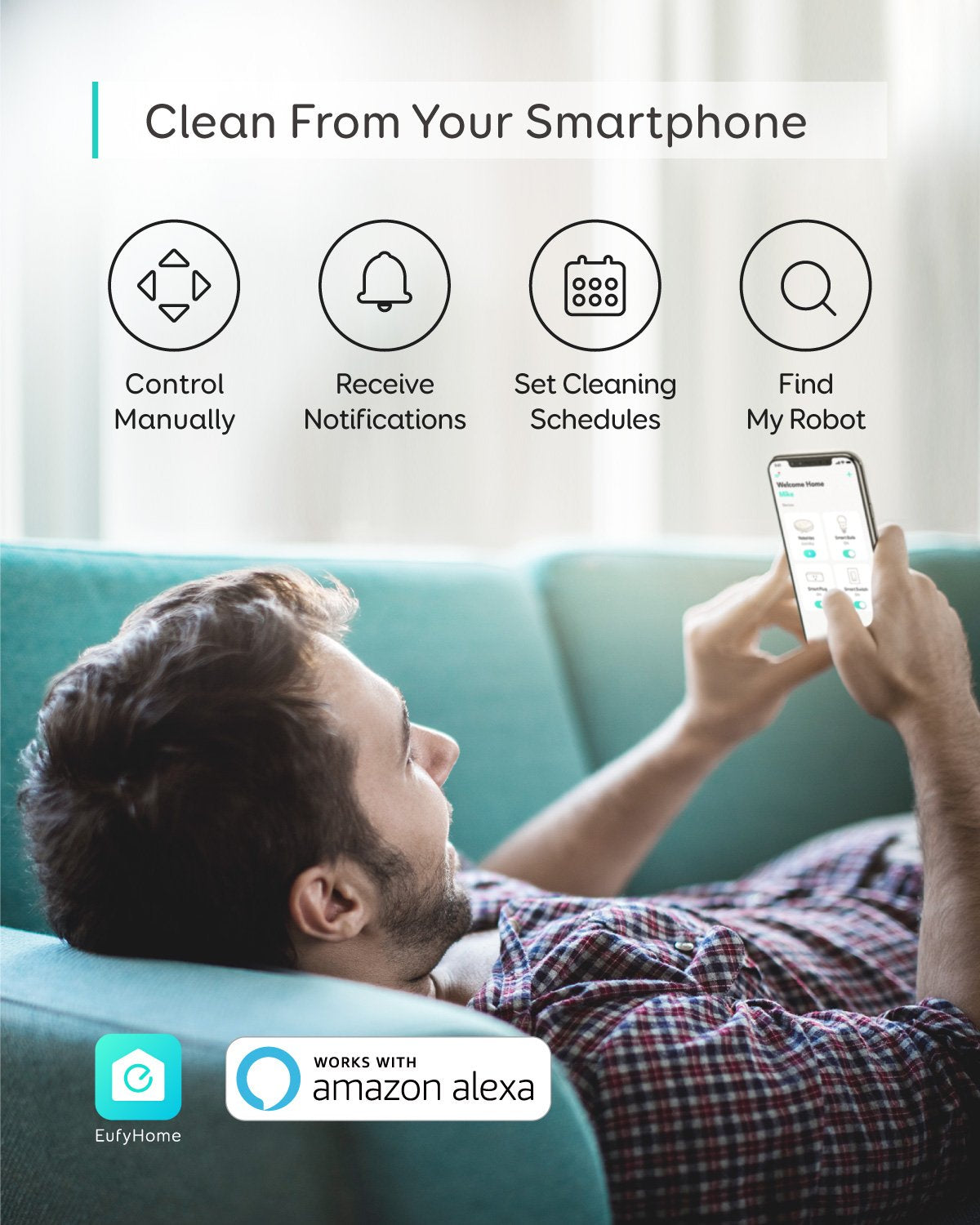 Anker RoboVac 15C robotski sesalnik črn