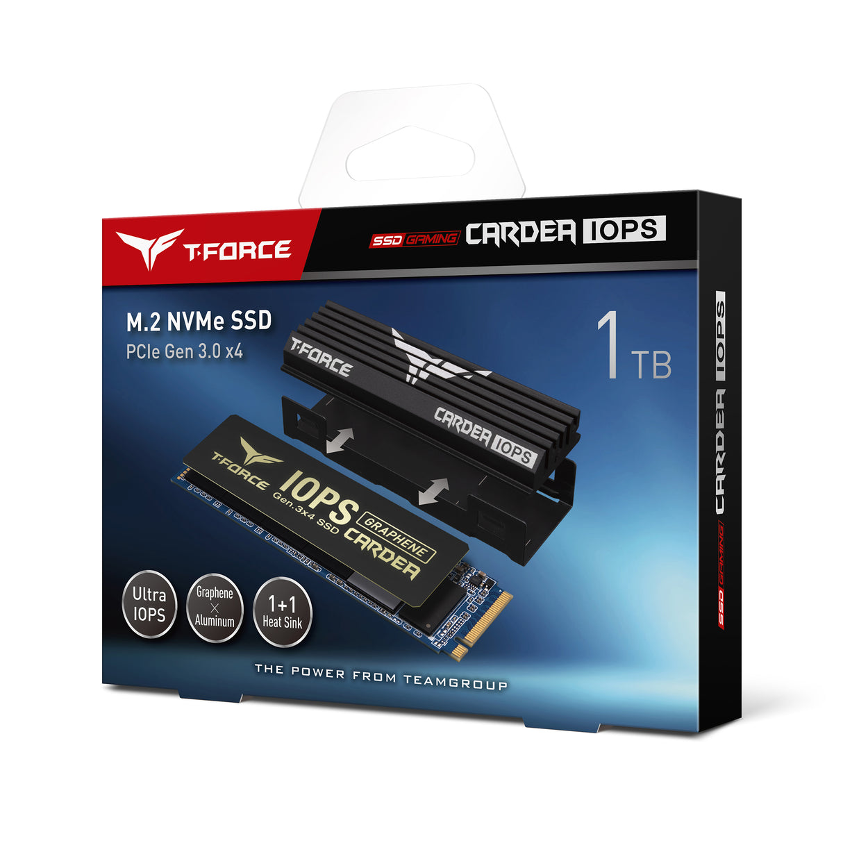 Teamgroup 1TB M.2 NVMe SSD Cardea Iops 2280