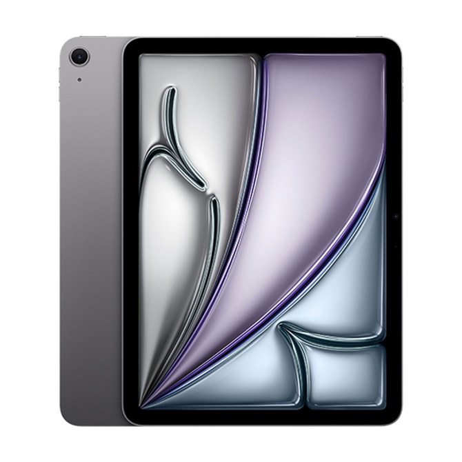 Obnovljen iPad Air 6 M2 11" (128GB Wifi) Razred A, Space Gray, Cellular