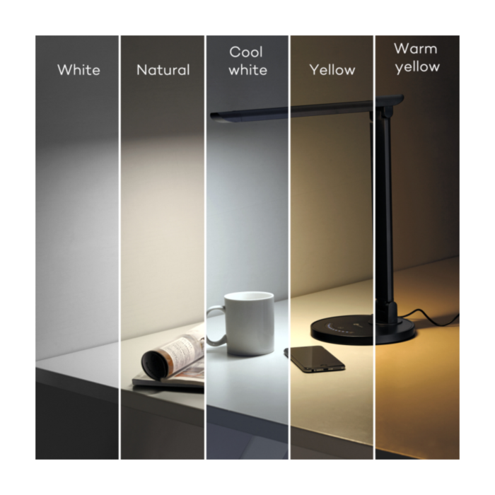 TaoTronics Elune E5 Touch control LED namizna svetilka črna TT-DL13