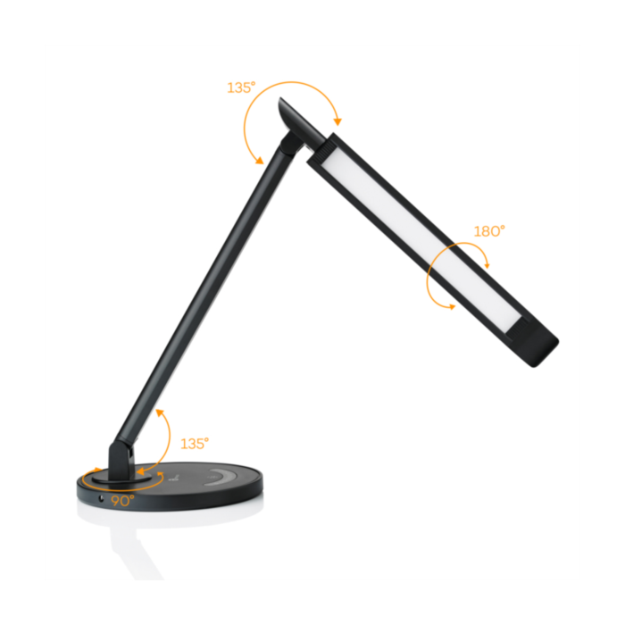 TaoTronics Elune E5 Touch control LED namizna svetilka črna TT-DL13