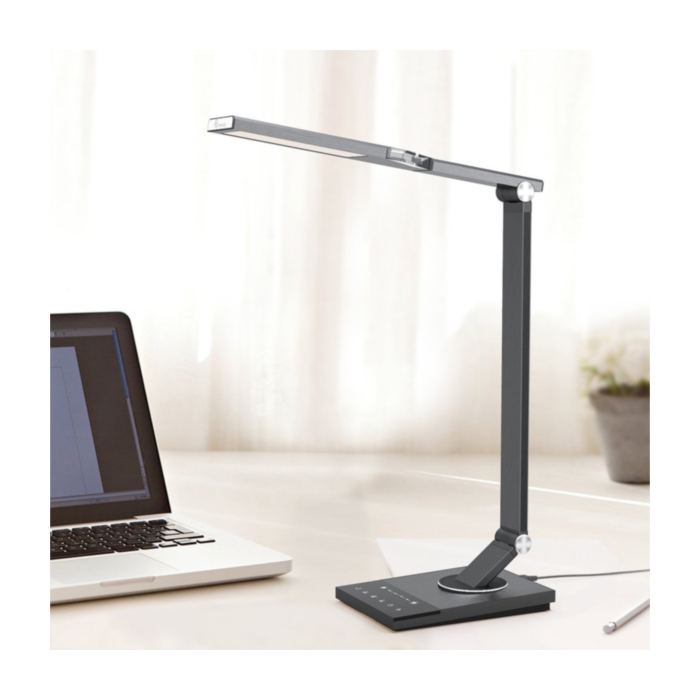 TaoTronics touch control Iron Gray LED namizna svetilka TT-DL16