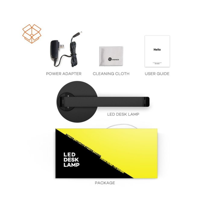 TaoTronics Minimalist LED namizna svetilka črna TT-DL19