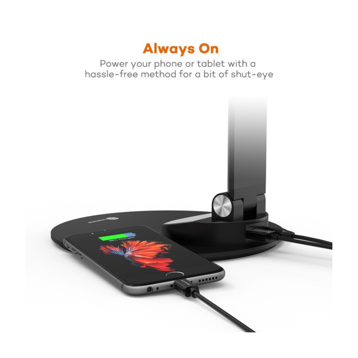 TaoTronics Minimalist LED namizna svetilka črna TT-DL19