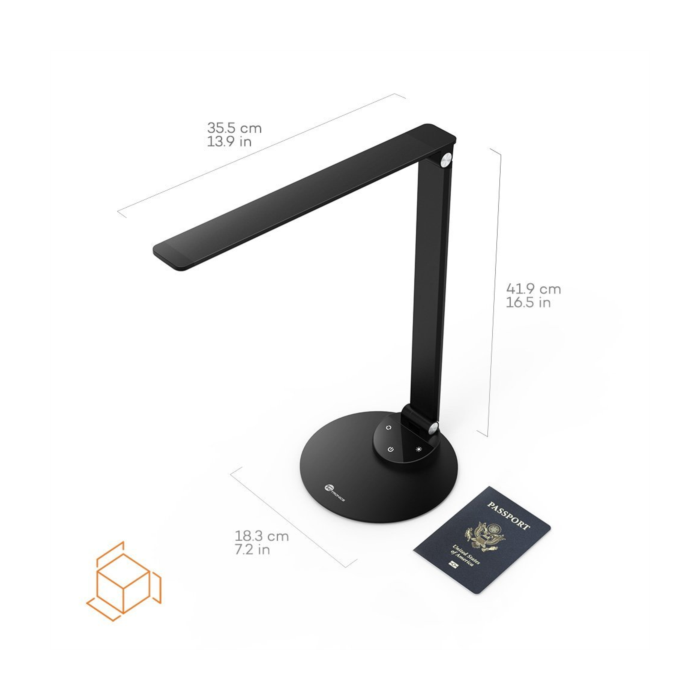 TaoTronics Minimalist LED namizna svetilka črna TT-DL19