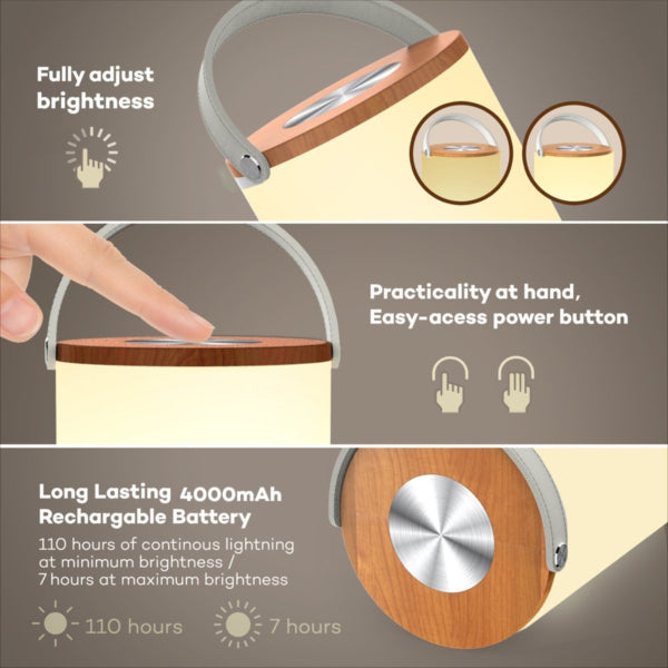 TaoTronics prenosna LED svetilka TT-DL23