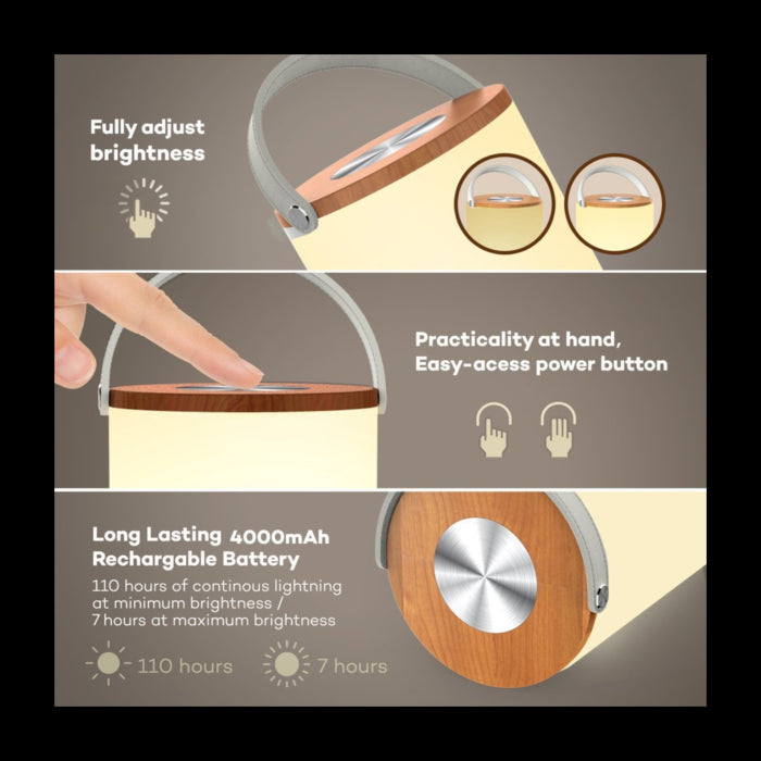 TaoTronics prenosna LED svetilka TT-DL23