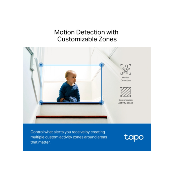 TP-LINK Tapo C220 2k 4MP QHD WiFi Pan/Tilt varnostna kamera