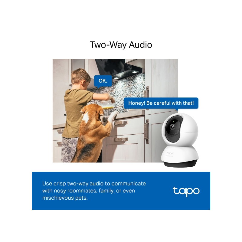 TP-LINK Tapo C220 2k 4MP QHD WiFi Pan/Tilt varnostna kamera