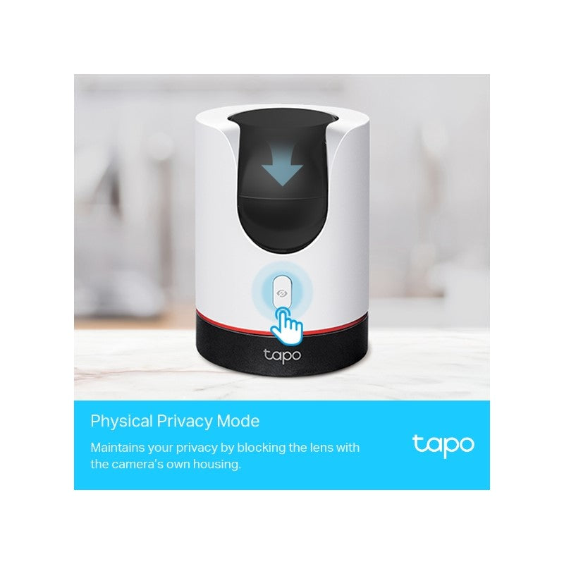 TP-LINK Tapo C225 2k QHD 2560 × 1440px WiFi AI Pan/Tilt varnostna kamera