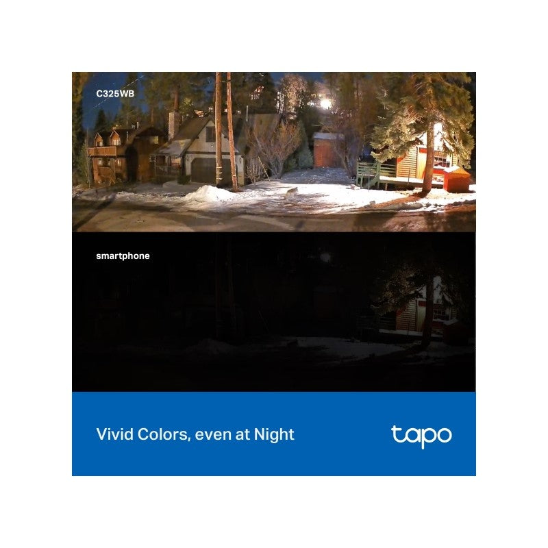 TP-LINK Tapo C325WB 2K QHD zunanja Wi-Fi varnostna kamera