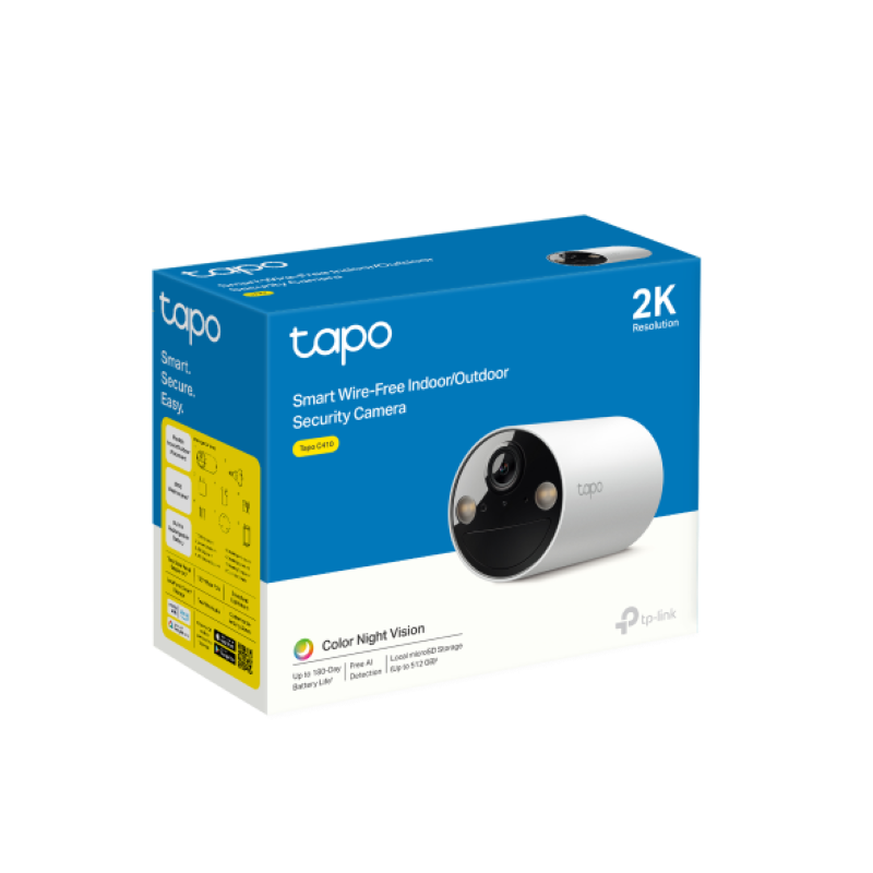 TP-LINK zunanja Wi-Fi varnostna kamera Tapo C410