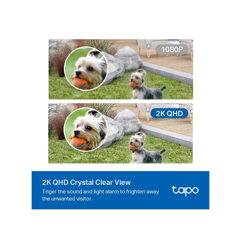 TP-LINK Tapo C420S1 2K QHD zunanja Wi-Fi varnostna kamera - set kamera + Smart Hub