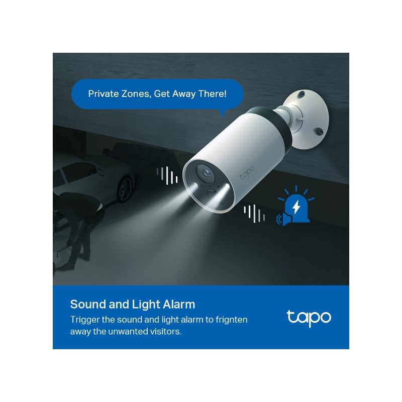 TP-LINK Tapo C420S1 2K QHD zunanja Wi-Fi varnostna kamera - set kamera + Smart Hub