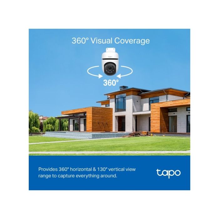 TP-LINK Tapo C510W 2k (2304×1296px) 360° Pan/Tilt zunanja Wi-Fi varnostna kamera