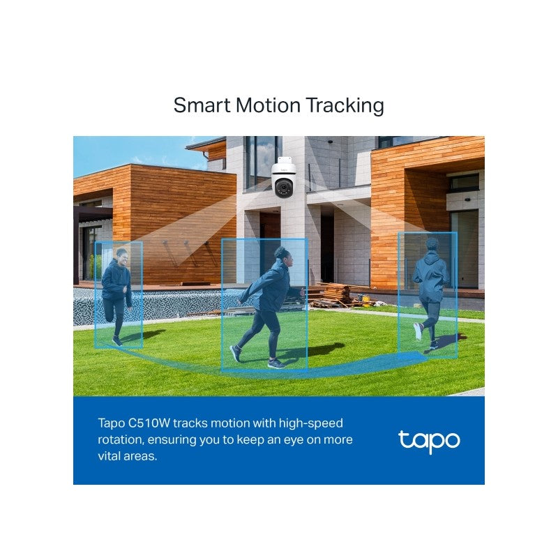 TP-LINK Tapo C510W 2k (2304×1296px) 360° Pan/Tilt zunanja Wi-Fi varnostna kamera