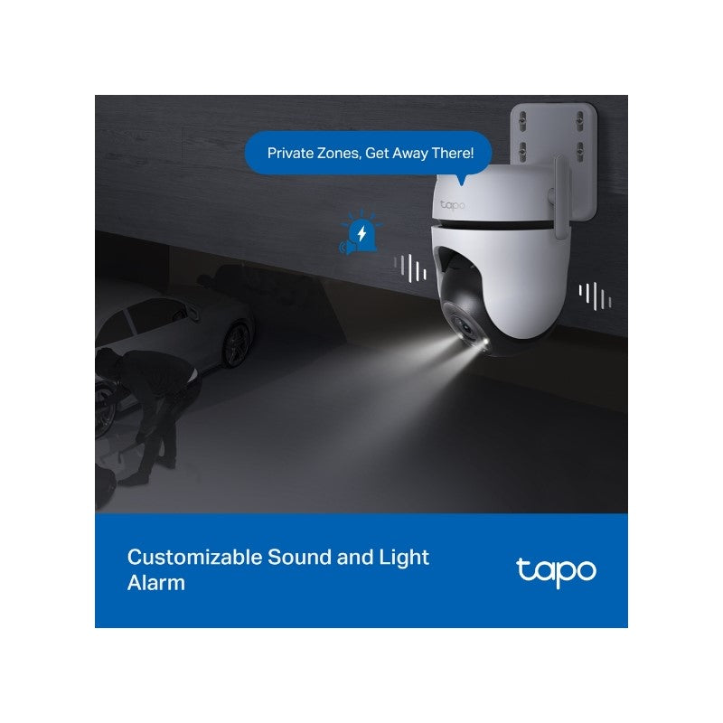 TP-LINK Tapo C520WS 2K QHD 360° Pan/Tilt zunanja Wi-Fi varnostna kamera