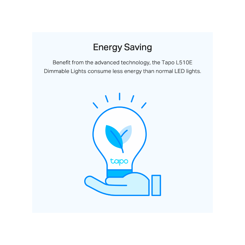 TP-LINK pametna Wi-Fi sijalka / žarnica Tapo L510E